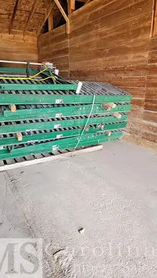 USED CUSTOM BUILT PALLET CONVEYOR LINE