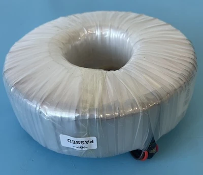 BRAND NEW- Toroid Transformer 767.1202 Prim- 2x117V 50/60Hz Sec- 2x117V 2.86A