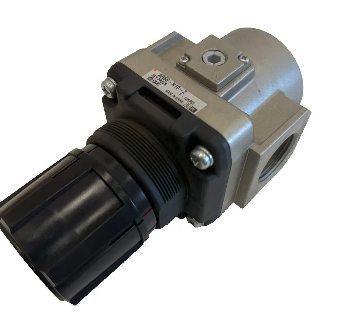 NEW SMC AR60-N10-Z PNEUMATIC REGULATOR 7-125PSI AR60N10Z