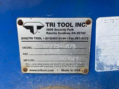 USED TRI TOOL PFM 816