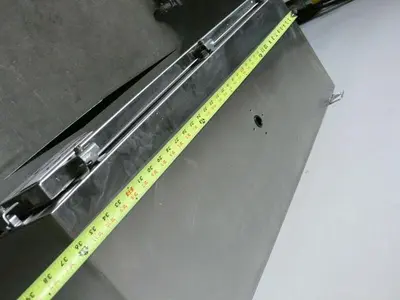 USED 13" X 36" X 48" STAINLESS STEEL INDUSTRIAL CONTROL PANEL