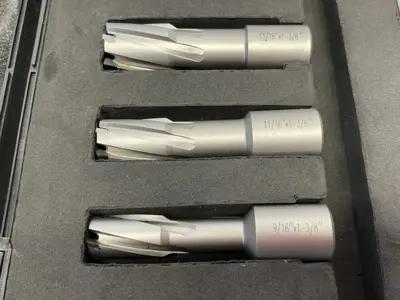 | Jestuous 1-3/8" Annular Cutter Bit Set - New – Open box