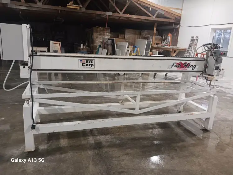 Used 2017 RYE CORP FAB KING CNC Routers Michigan US | All Used Stone Equipment #1568701