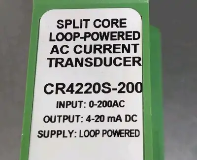 CR Magnetics CR4220S-200 Loop-Powered AC Current Transducer Loc5D37