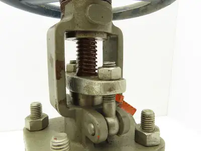 Powell 2490 Gate Valve 2" NPT Forged Steel Rising Stem