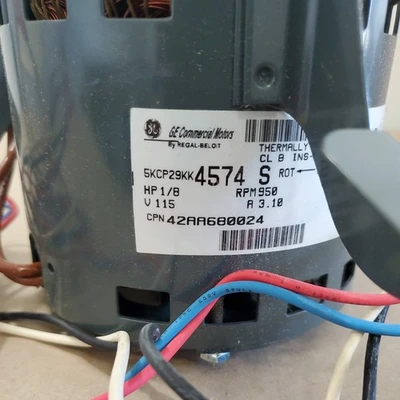 NEW GE Commercial Motors 42AA680024