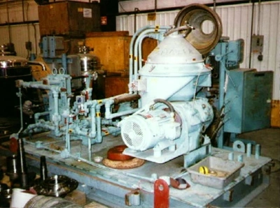 Alfa-Laval WHPX 510 TGD-29-60 Guardian oil purifier skid.