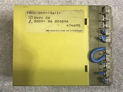 USED PILZ 474695 - PILZ - PNOZ 24VDC 3S 1O / SAFETY RELAY