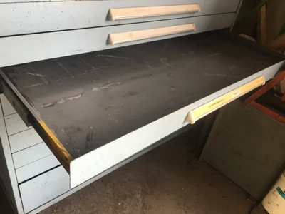 13 Drawer 60" Wide Cabinet