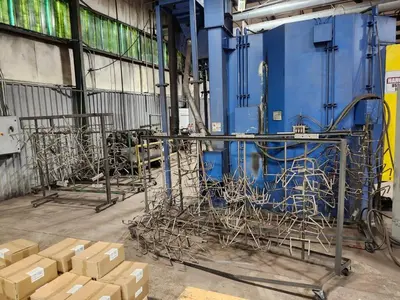 Used 2015 WHEELABRATOR SPINNER HANGER Spinner Hanger Shot Blaster Pennsylvania US | Shot Blasting Equipment #1328226