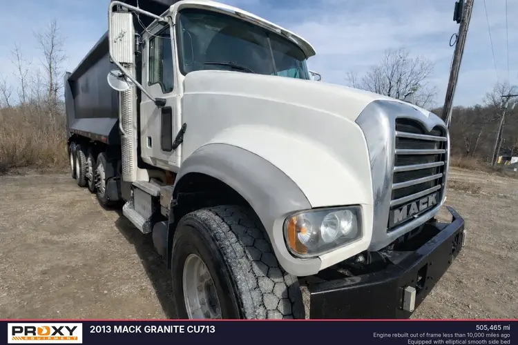 Used 2013 MACK GRANITE GU713 Dump trucks Ohio US | Proxy Equipment #1382733