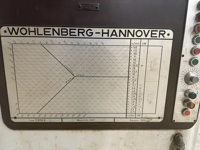 1966 VDF WOHLENBERG V2250 B Lathes, Engine, LATHES, ENGINE | Walker Machinery Ltd. (2)