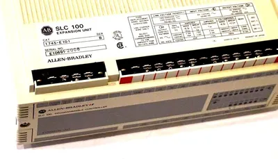 USED ALLEN BRADLEY 1745-E101 SER. B SLC 100 EXPANSION UNIT 1745E101