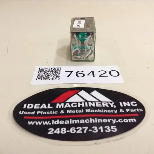 Used ALLEN BRADLEY 700-HC24Z24-4 SER C Relays & Switches Michigan US | Ideal Machinery #700988