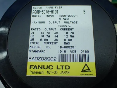 USED FANUC A06B6076H701