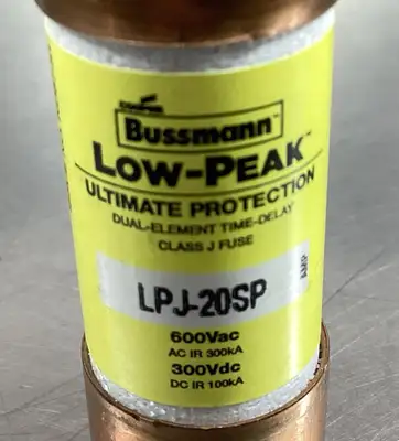 Used Bussmann LPJ-20SP Fuses South Carolina US | Palmetto Automation #1160841