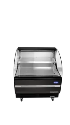 New | in-Stock Atosa New Atosa ATHOM-39 39" Refrigerated Display Merchandiser Open Air Merchandisers (coolers) Illinois US | Falcon Restaurant Supply #1375559