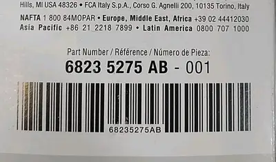 Mopar Fuel Filter 6823 5275 AB Loc5D3