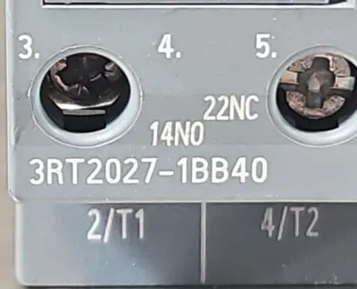 Siemens 3RT2027-1BB40 Sirius Contactor Fast Shipping (BIN2.3.3)