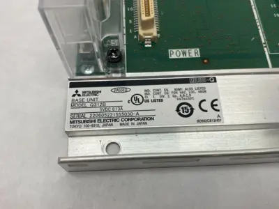 USED MITSUBISHI BASE UNIT, MELSEC-Q, 5VDC 0.13A
