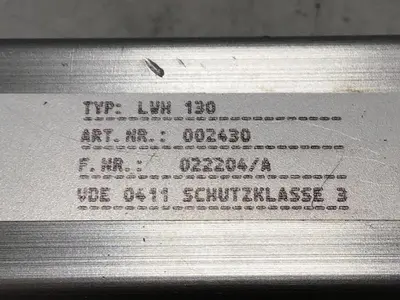 USED NOVOTECHNIK LWH130