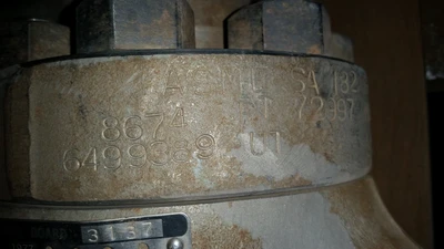 Fisher 2" 1500 Class, 316 Stainless Butt Weld Control Valve