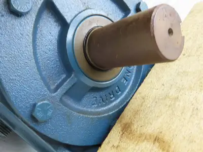 Conedrive HV30-9B Worm Gearbox 40:1 Reducer 44rpm 1.9Hp 1.5" Vertical Down Shaft