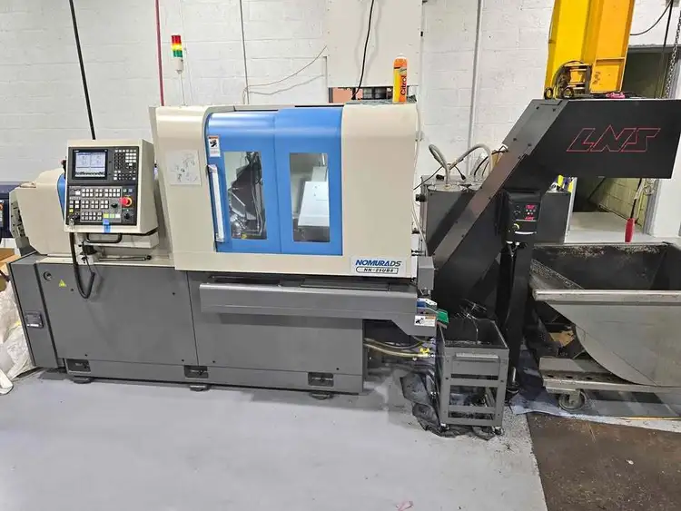 Used 2021 NOMURA NN-25UB8 Swiss Type Automatic Screw Machines Ohio US | Toolquip, Inc. 8 #170520