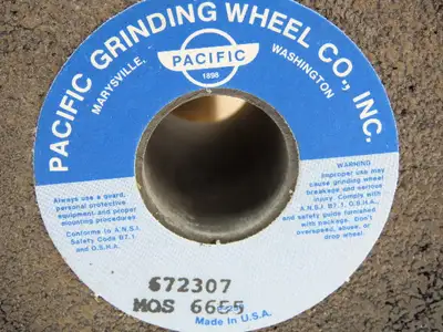 New | in-Stock PACIFIC GRINDING WHEEL CO _UNKNOWN_ Miscellaneous MRO | Arrow Industrial #658900