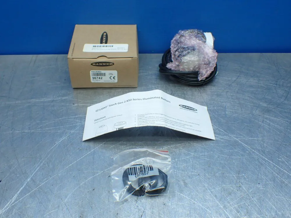 New | in-Stock BANNER K50ALBT2RGH Proximity Sensors Ohio US | HGR 24 #802856