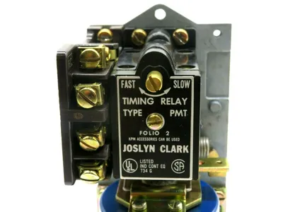 NEW JOSLYN CLARK 714UPD-120 PMT PNEUMATIC TIMING RELAY 10AMP 600VAC 714UPD120
