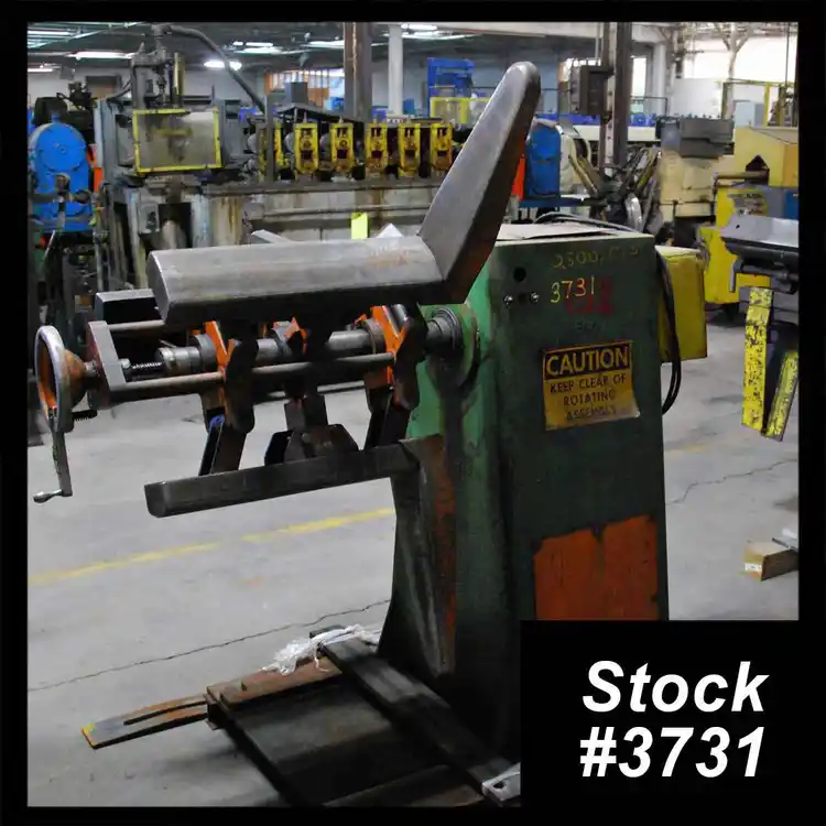 Used COOPER WEYMOUTH 2500-18 Uncoilers Ohio US | Universal Tube & Rollform Equipment Company #280146