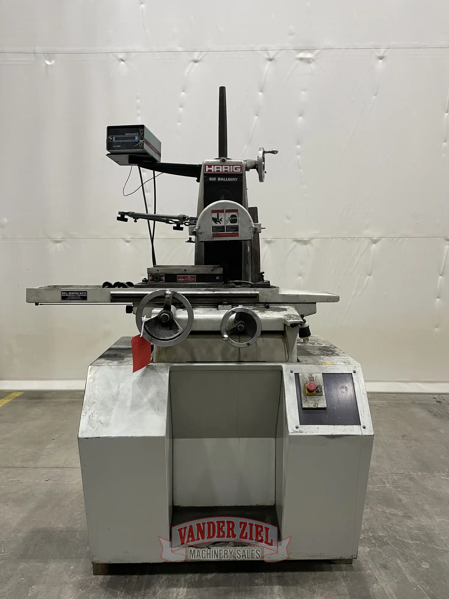 Used HARIG 612 Reciprocating Surface Grinders Michigan US | Vander Ziel Machinery Sales #480452