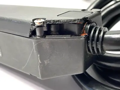Used KEYENCE Micro Static Eliminator Head Bar 24VDC DAMAGED CORNER Electrostatic Air Cleaners Michigan US | Maverick Industrial Sales #1502398