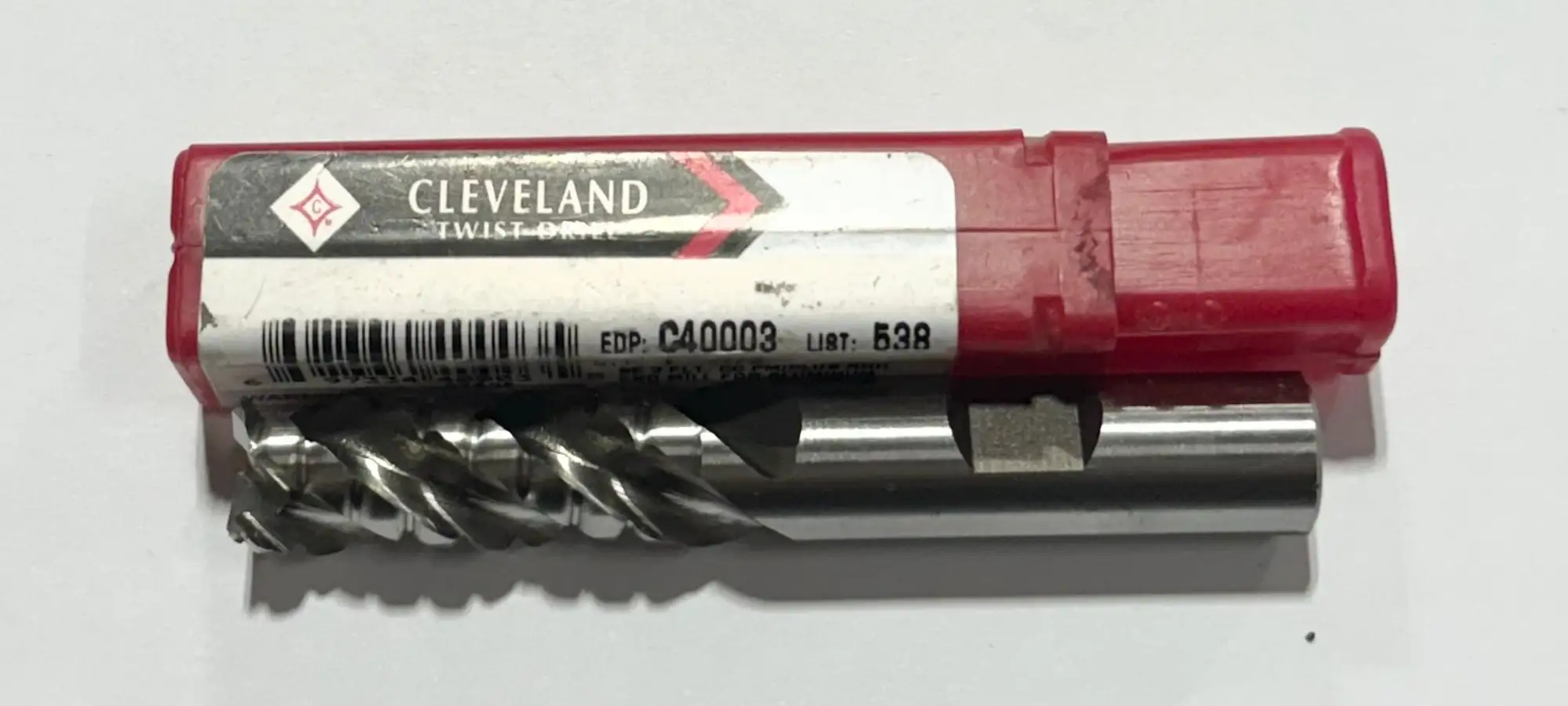 Cleveland Twist 1/2" HSS-PM Roughing End Mill 3 Flute Coarse Pitch 42°