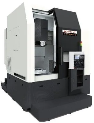 YOU JI CTV-900 50 Taper Vertical Turning Center | Direc Machine Tool, LLC. (1)