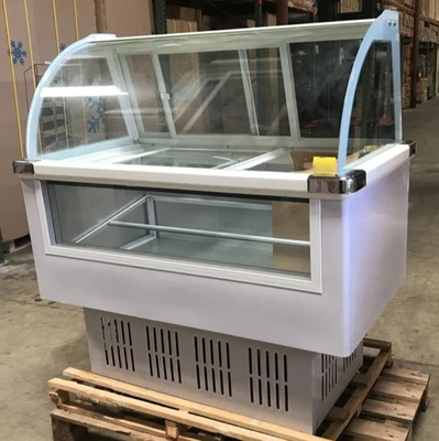 171-0336 46" Full Service Self Contained Popsicle Display Freezer