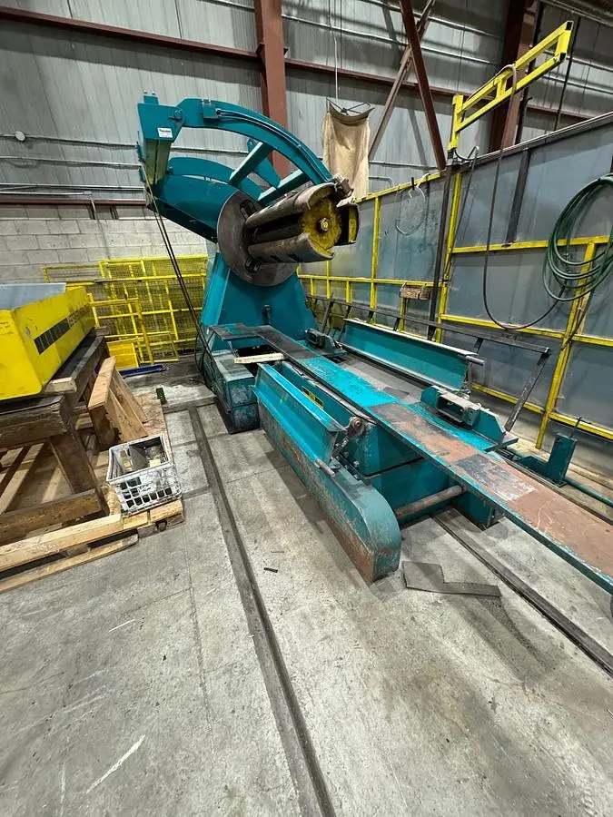 60" x 30,000 Lbs. Iowa-Precision Uncoiler & Coil Car
