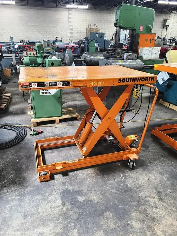 Used SOUTHWORTH CLL1.5/35 Scissor Lifters Pennsylvania US | Hildebrand Machinery Co. #1481760