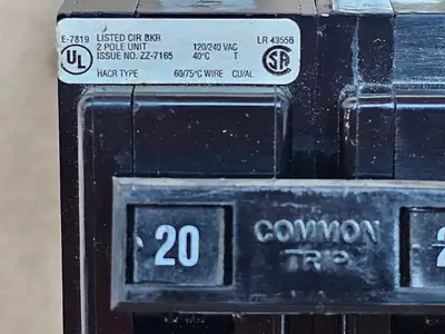 Used CUTLER-HAMMER QBHW2020 Switchgears British Columbia CA | Lenmark #1438573