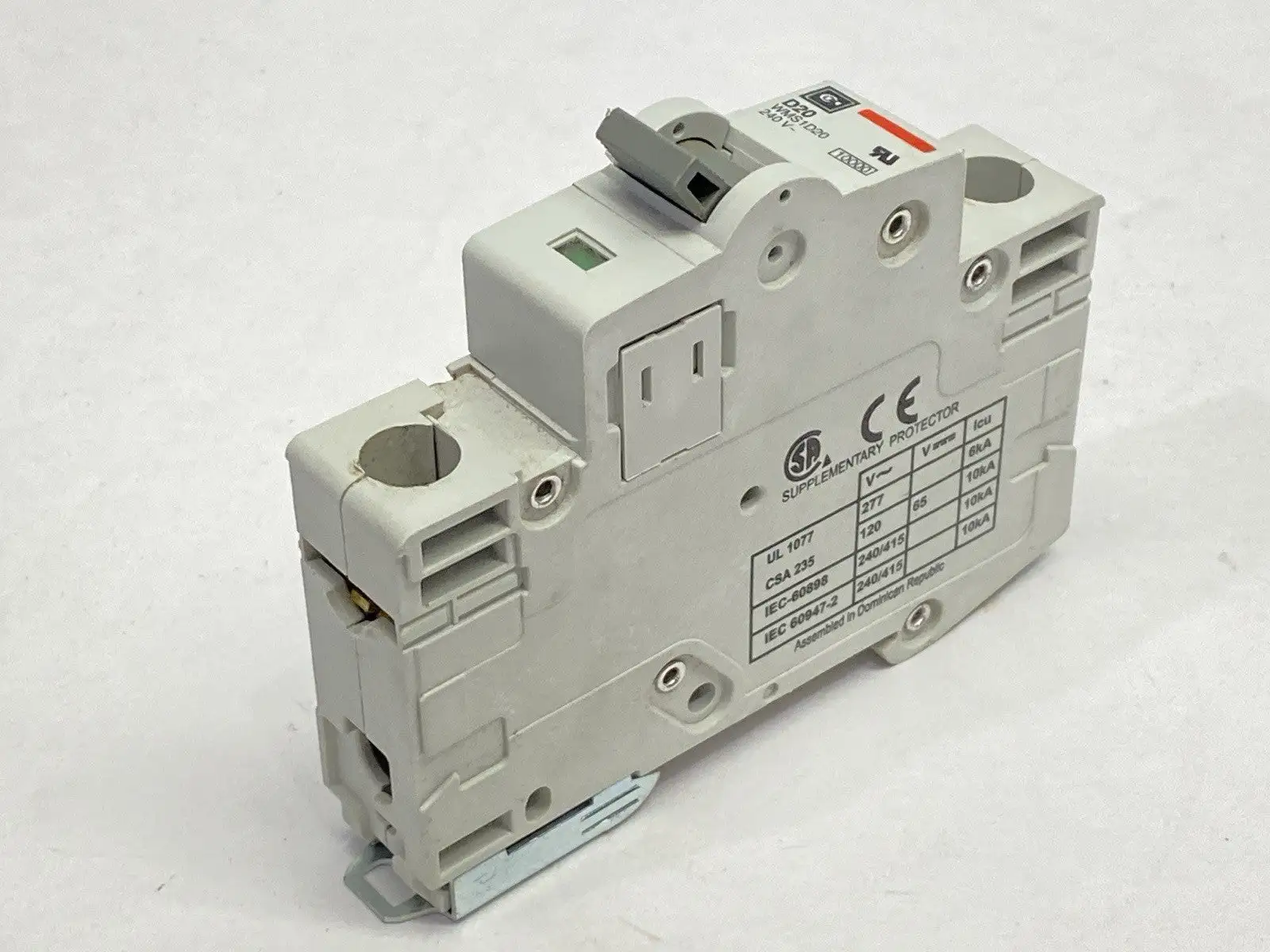 WMS1D20 | Cutler Hammer  Circuit Breaker 1-Pole 20A 277V - Used