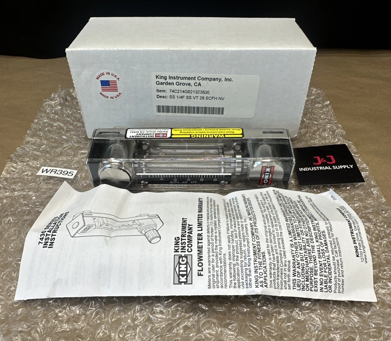 NEW King Instrument Company 74C214G021323530