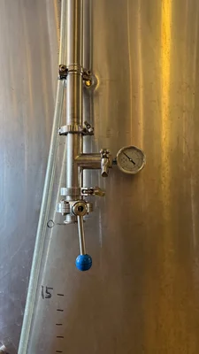 60 BBL (1,860 Gallon) Jacketed Brite Tank