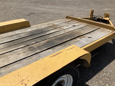1993 Assembled 15’ Tandem Axle Equipment Trailer