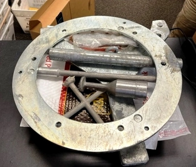 Westfalia SC 35-03-577 Hydrostop separator skid, 316SS.