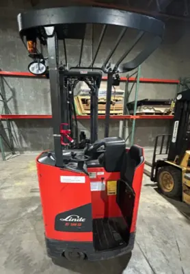 Used 2020 LINDE E18S 3-Wheel Stand up Electric Counterbalance Forklifts Pennsylvania US | National Lift Equipment #1381991