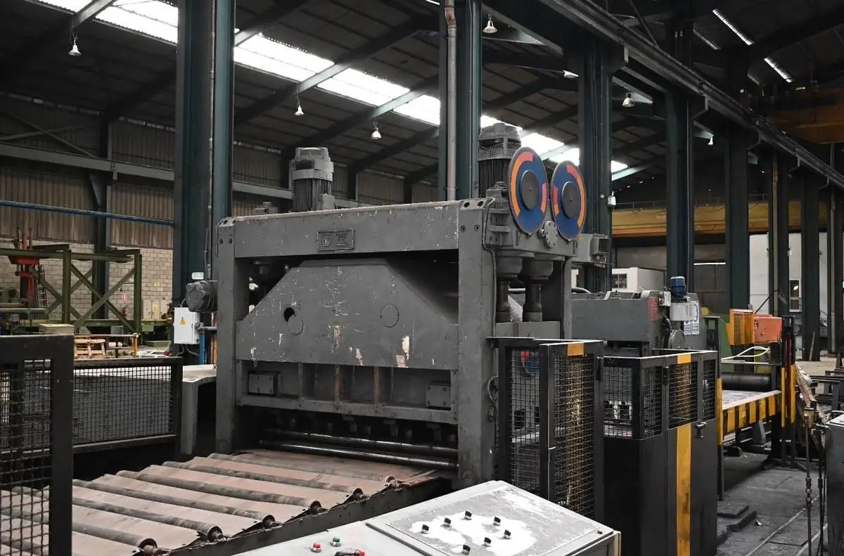 59” x .394” x 55,000 Lb Fagor Arrasate Cut-To-Length Line