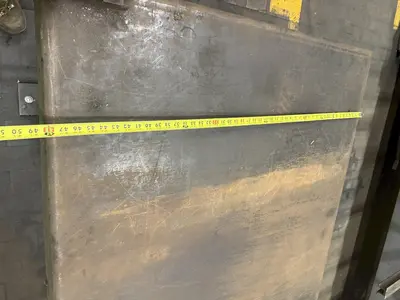 108' X 48" HYDRAULIC LIFT TABLE: STOCK #23555