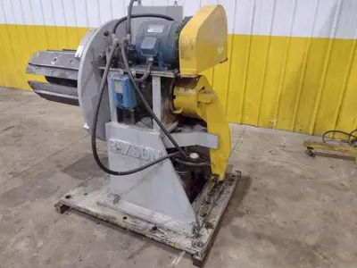 4,000 LB X 26" PAXSON MOTORIZED COIL REEL UNCOILER: YOBRO #25224