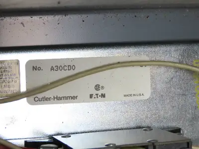 Cutler Hammer A30CD0 Combination Motor Starter 10Hp 480V 3Ph Size 1 Fused